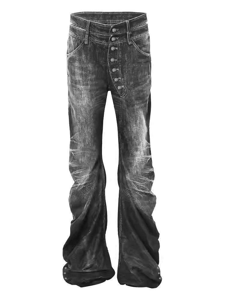 PAIKI y2k faded jeans