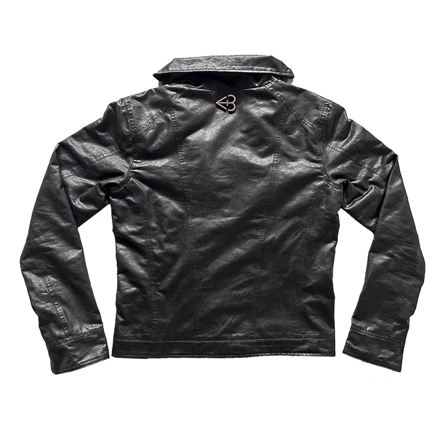 BSSHTTWASIL detail zip leather jacket