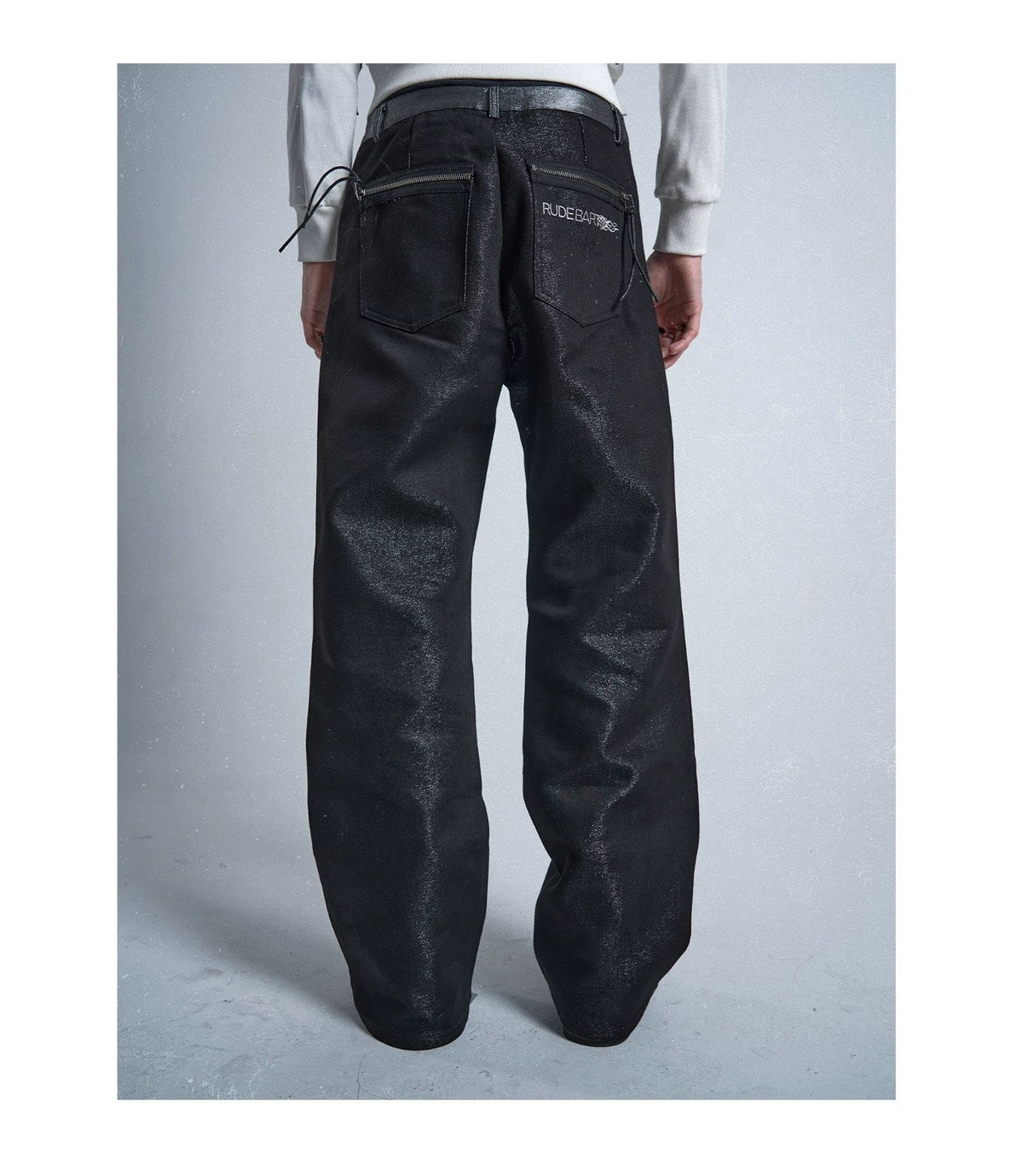 no E mosen 13oz Raw Straight Leg Jeans